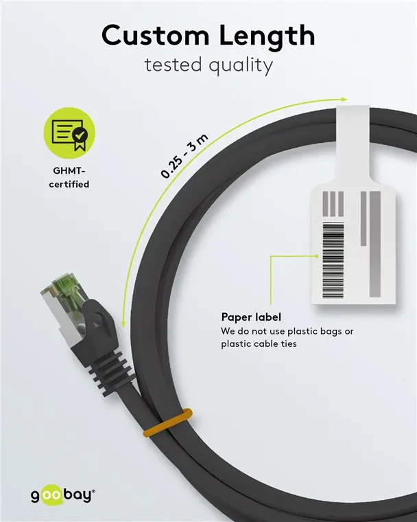 Goobay 69760 Cat8.1 Networking Cable Photo 6