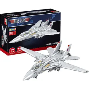 Revell Brick System Mavericks F-14A Tomcat Top Gun construction toy model set