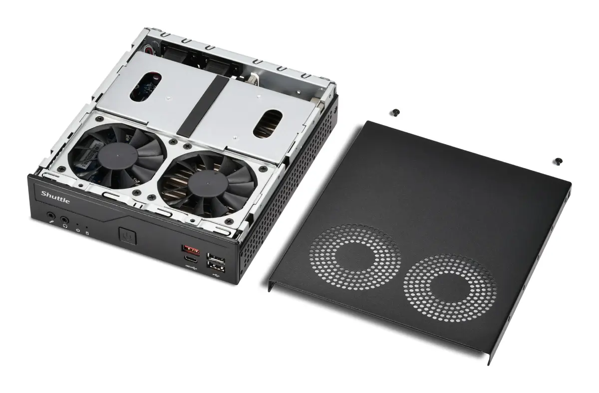 SHUTTLE Mini PC Barebone DH810 with 8GB DDR5 Photo 6