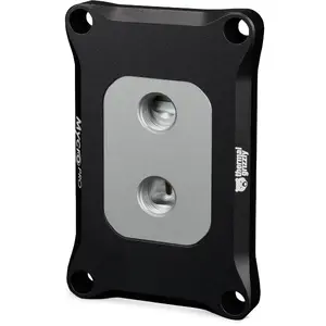 Водоблок для процессора Thermal Grizzly Mycro Pro Stainless Steel для AMD AM4 и AM5 черно-серебристый