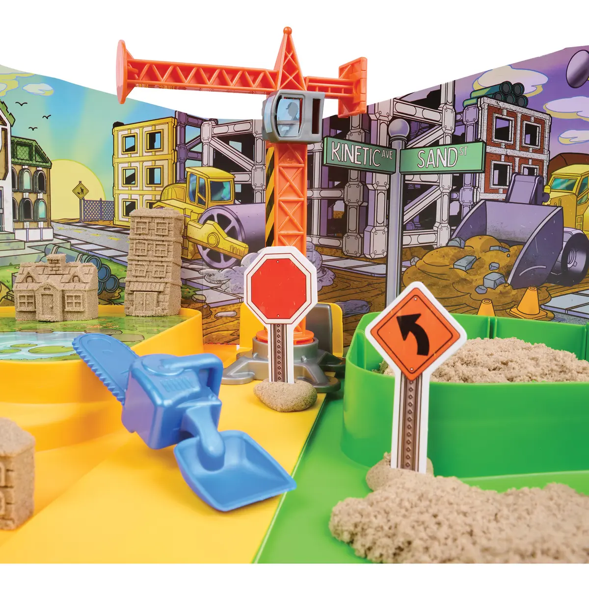 Игровой набор Kinetic Sand Строительная зона Spin Master Photo 5