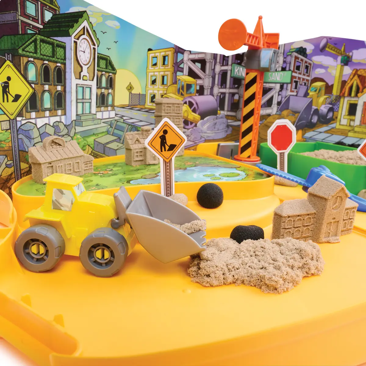 Игровой набор Kinetic Sand Строительная зона Spin Master Photo 6