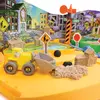 Игровой набор Kinetic Sand Строительная зона Spin Master Photo 6