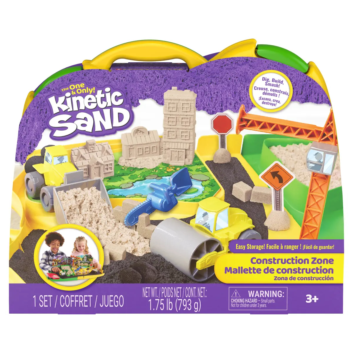 Игровой набор Kinetic Sand Строительная зона Spin Master Photo 7