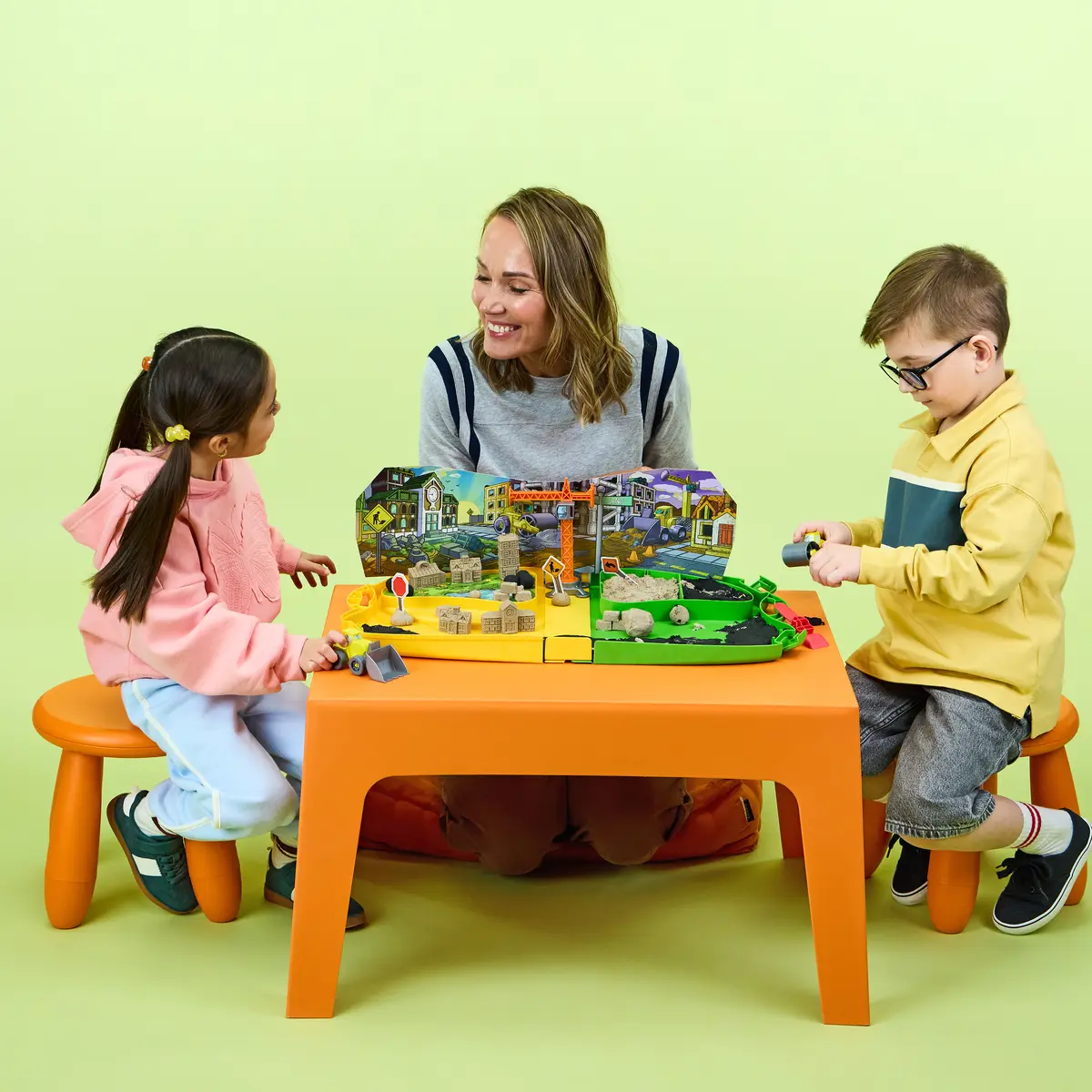Игровой набор Kinetic Sand Строительная зона Spin Master Photo 10
