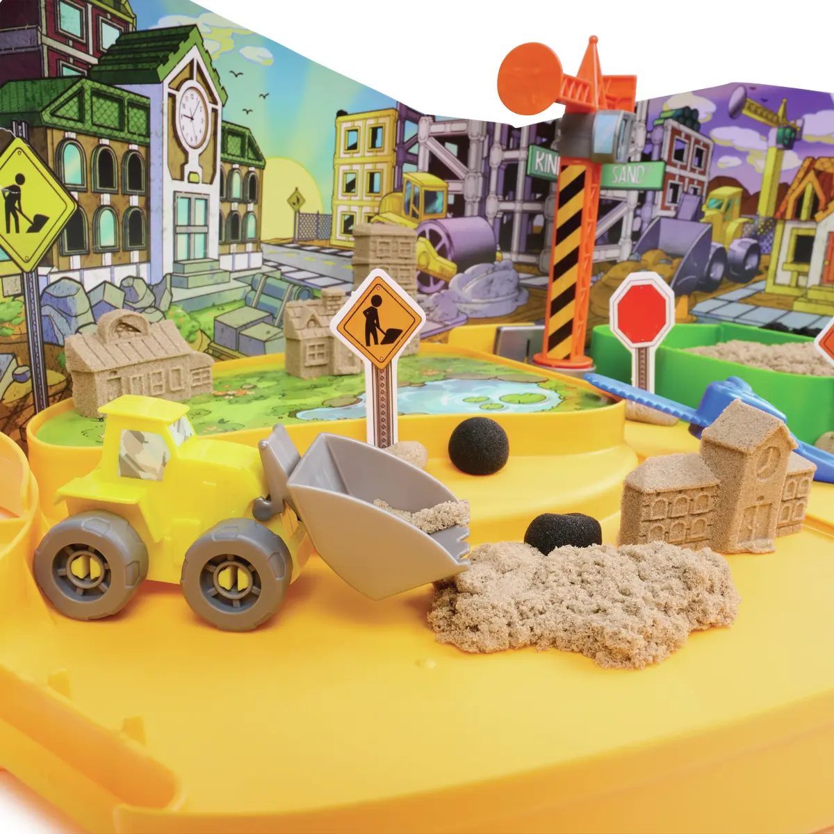 Игровой набор Kinetic Sand Строительная зона Spin Master Photo 13