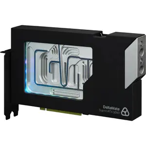 Водоблок для видеокарты Thermal Grizzly DeltaMate черный и серебристый для MSI GeForce RTX 5090 Suprim