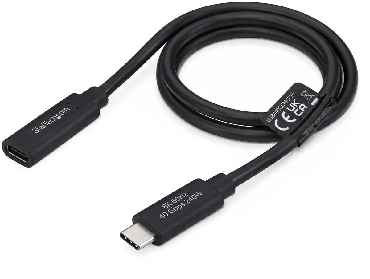 StarTech USB4 Extension Cable USB440GCMCF2F 0.6m Photo 6