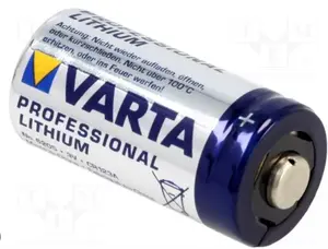 VARTA Battery lithium | 3V | CR123A,CR17345 | Ø16.8x34.5mm | 1600mAh
