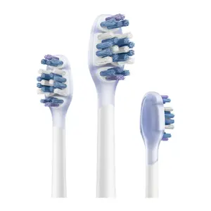 MOVA AirWave MAWKW Toothbrush Head Blue with Diamond-Shaped Whitening Fibers and Antibacterial Tapered Bristles