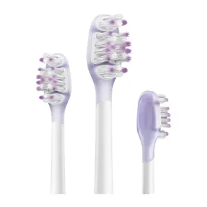 MOVA AirWave MAWKS Toothbrush Head Pink with Diamond-Shaped Whitening Fibers and Tapered Bristles