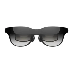 AR glasses RayNeo GT with 2D and 3D display modes, 85/100/115 percent screen sizes, spatial modes, SDR, AI HDR, and Dolby Vision support