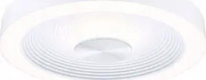 Paulmann Plafoniera VOLEA Surface-Mounted Ceiling Light 18W Dimmable 320mm 2120lm 3000K IP44 230V White and Silver Plastic