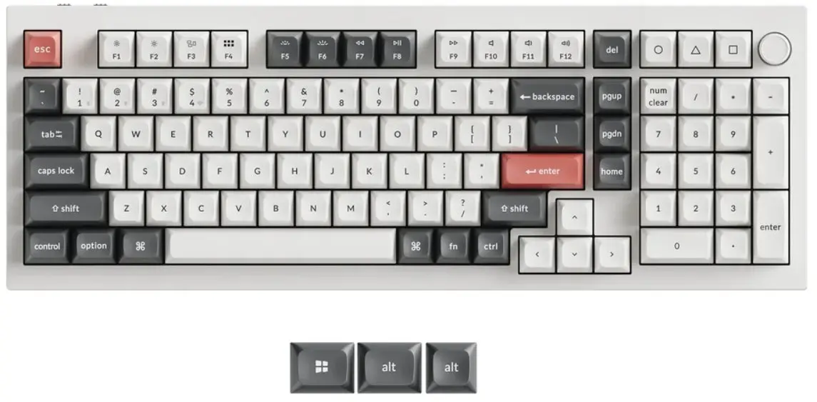 Keychron Q5 Ultra 8K tastatūra ar