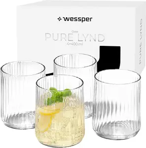 Wessper LYND Glass Set 4 pcs WES259-4-GL