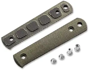 TOGO Накладки на рукоять Micarta Green Smooth для Böker BFF Packlite