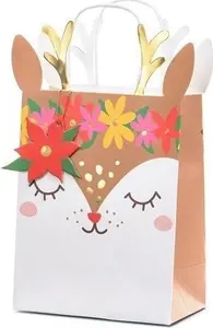 PartyDeco Gift Bag Deer Mix
