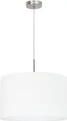 EGLO Pasteri Suspension Lighting Flexible Mount E27 Nickel White