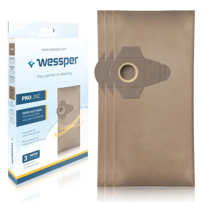 Wessper WES1011b Dust Bag for Cylinder Vacuum Photo 3
