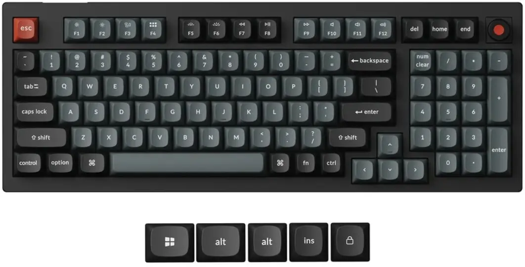 Mehāniskā tastatūra Keychron V5 8K QMK