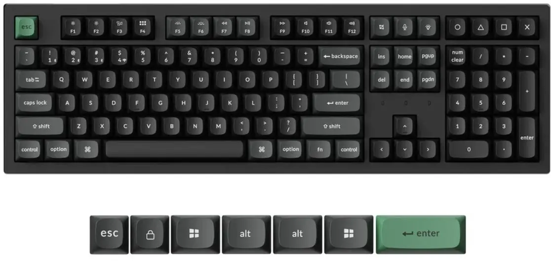 Keychron K10 Ultra 8K mehāniskā tastatūra