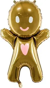 PartyDeco FB82 Toy Balloon Foil Gold