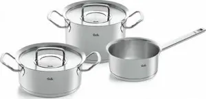 Fissler Cookware Set 3 Pieces with Saucepan OPC 2