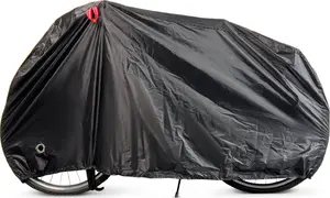 Hurtel Waterproof Bicycle Cover with Wheel Lock Hole Size XL Black