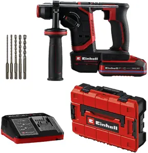 Einhell TP-HD 18/17-C Li BL Cordless Rotary Hammer with 3.0Ah Battery and Accessories