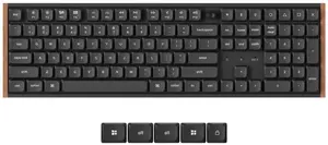 Keychron K5 Ultra 8K Mechanical Keyboard with Red Switches and Milk POM Keycaps
