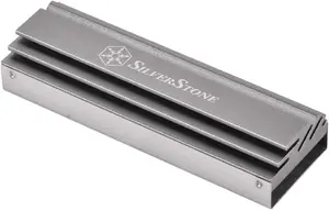 Silverstone TP04 Solid-state drive Heatsink/Radiator Silver 1 pc(s)