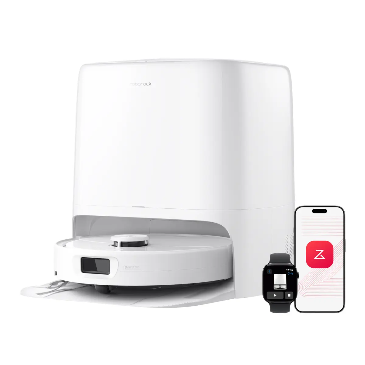 Roborock Qrevo 2 Pro White Robotic Vacuum Cleaner Photo 2
