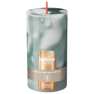Cilindriska svece Bolsius Malachite Green