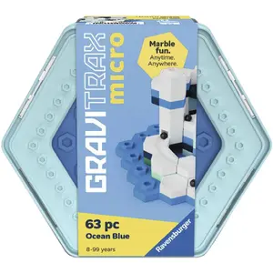 Ravensburger GraviTrax micro Ocean Blue Трек для шариков 63 детали Немецкое издание