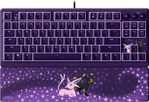 Razer Ornata V3 Tenkeyless – Espeon & Umbreon Edition keyboard Gaming USB Purple