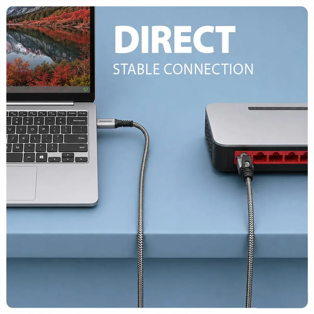 Сетевой адаптер AXAGON ADE-CM30 USB-C Gigabit Ethernet Photo 18