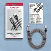 Сетевой адаптер AXAGON ADE-CM20 USB-C Gigabit Ethernet Photo 9