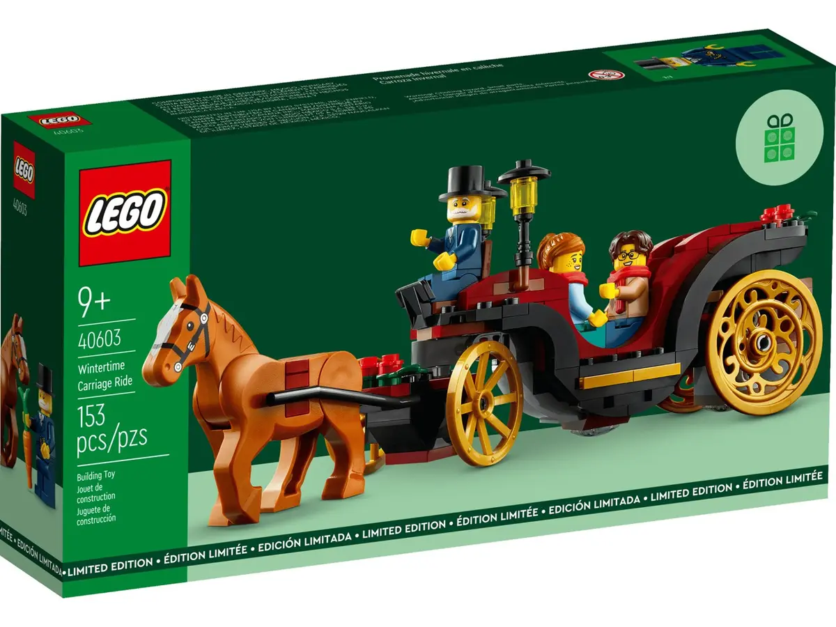 Konstruktors LEGO Wintertime Carriage Ride 40603