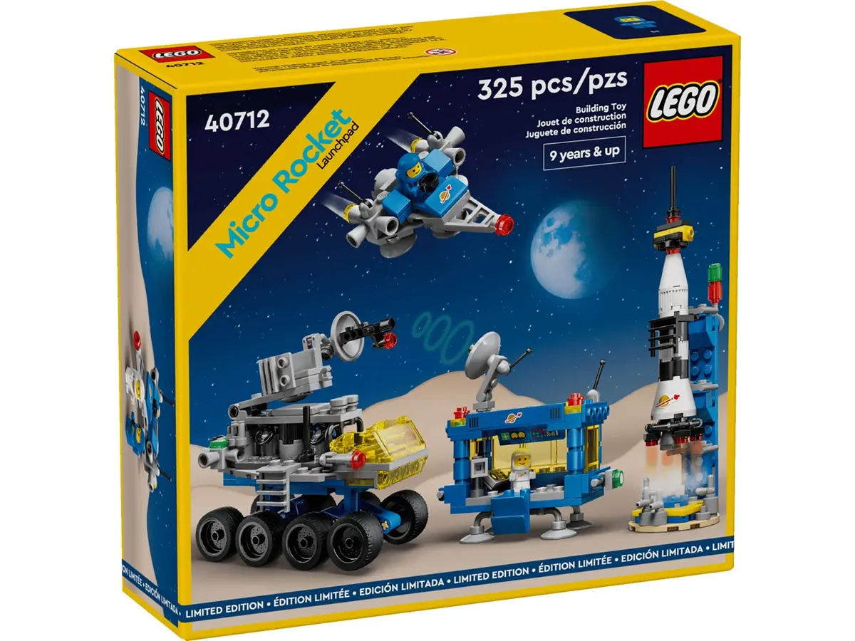 LEGO 40712 Micro Rocket Launchpad konstruktors