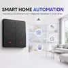 Qoltec Smart 2-Gang Light Switch Wi-Fi Black Photo 2