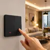Qoltec Smart 2-Gang Light Switch Wi-Fi Black Photo 3