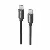 Swissten Textile USB-C to USB-C Cable Black Photo 7