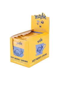 Mashie Hot Berry Drink Blackcurrant Mint 15x40ml