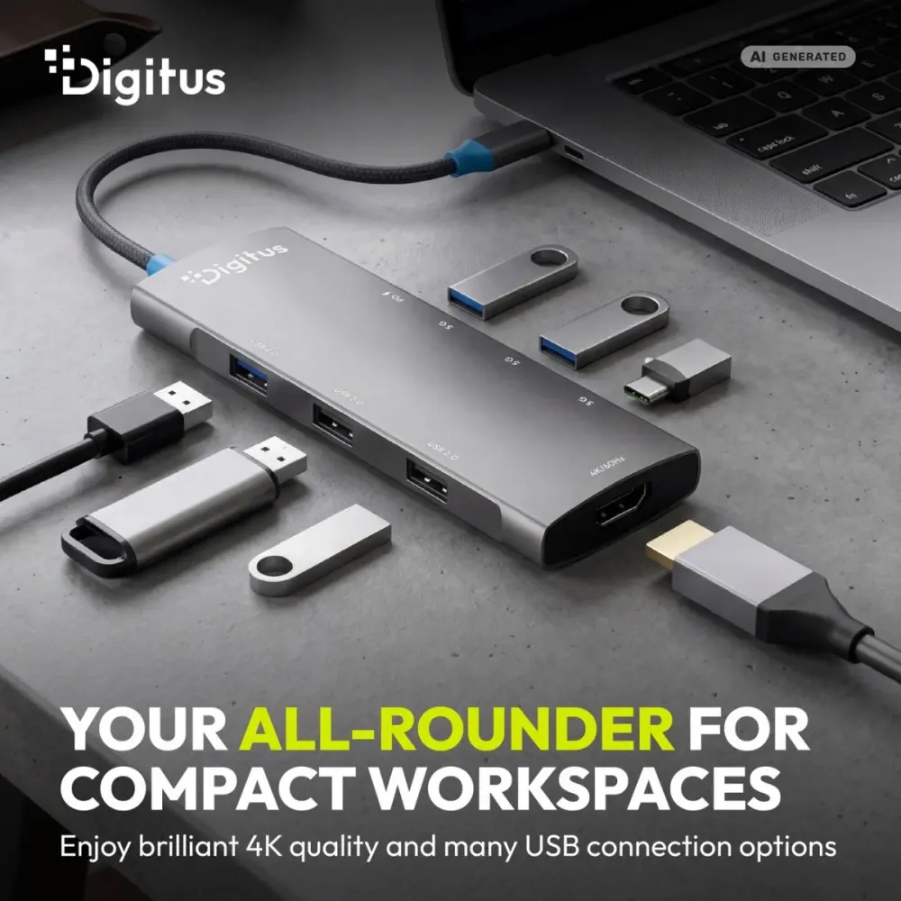 DIGITUS DA-70920 USB-C Docking Station Photo 13