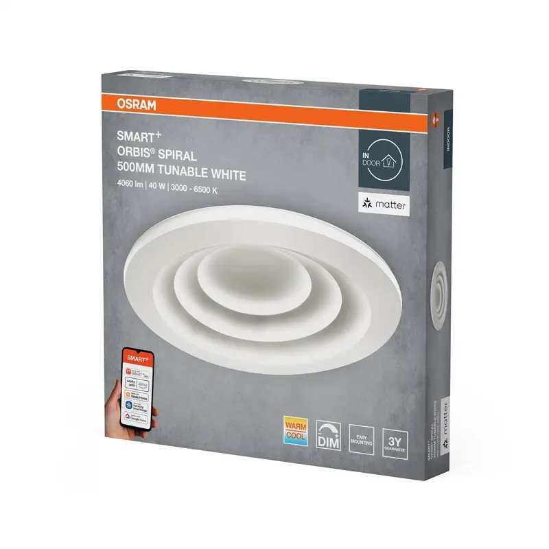 Ledvance Osram SMART+ Ceiling Spiral Ceiling Light Photo 3