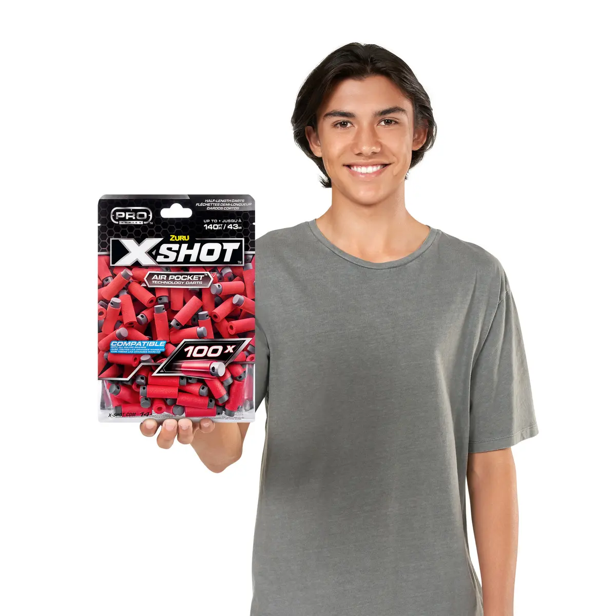Zuru XSHOT Pro Series Bultu rezerves komplekts 100 gab Photo 8