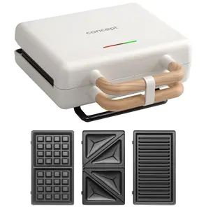 3-in-1 Sandwich Maker 800W White Concept SV3090
