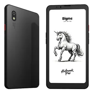 Bigme Hibreak Pro 6.13 collu Android 14 5G 8 GB RAM 256 GB atmiņa melna Dual SIM e-grāmatu lasītājs