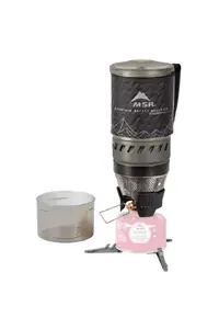 MSR WindBurner 1L Black Camping Stove System with 1 Liter Pot