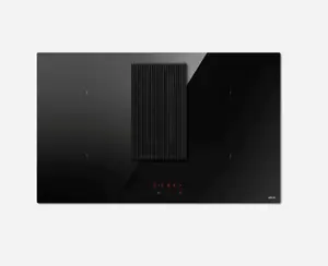 Elica NikolaTesla Prime S+ SL Hob and Hood 2in1 Built-In Induction Cooktop with Integrated Extraction System Black